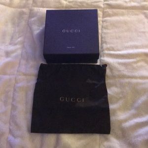 Gucci box With dust bag